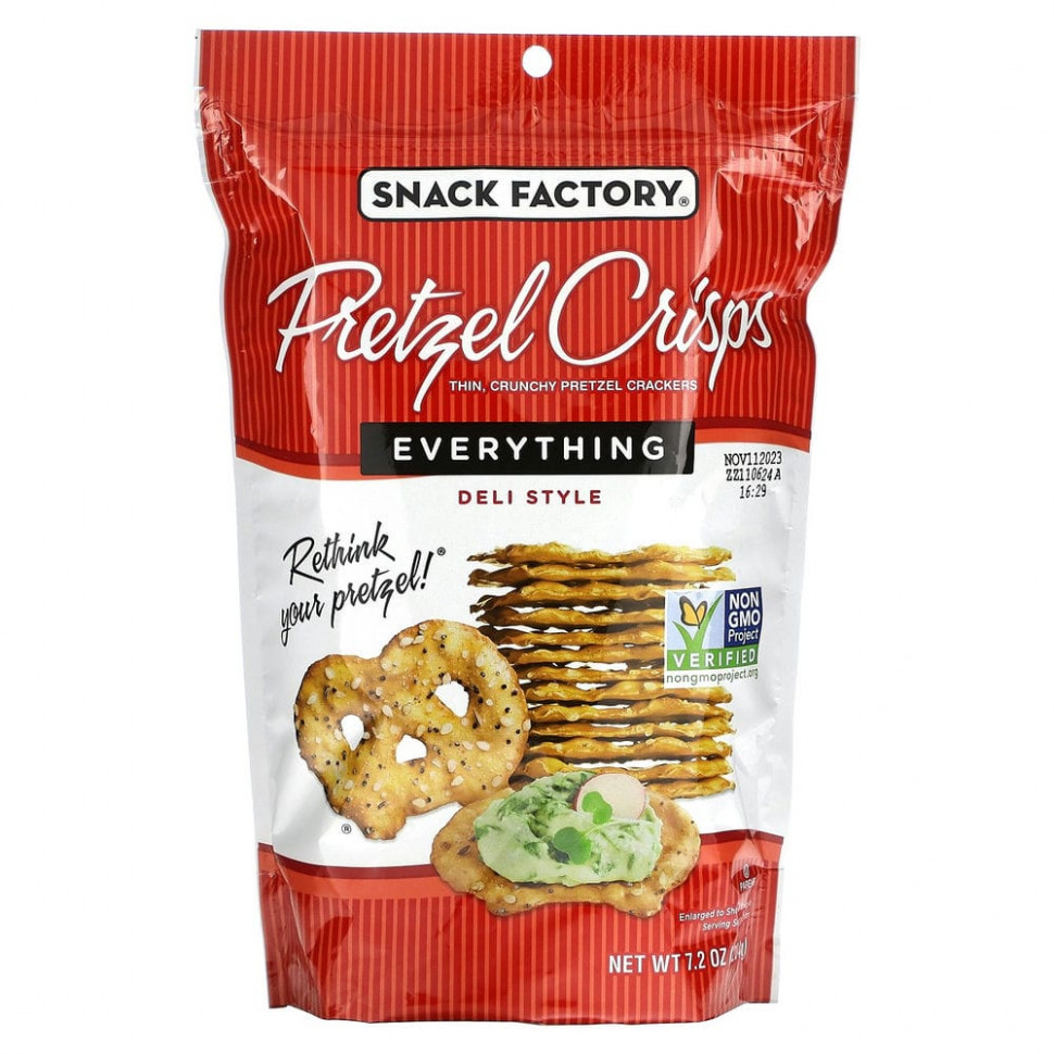   Snack Factory,   , Everything,  , 204  (7,2 )   -     , -  