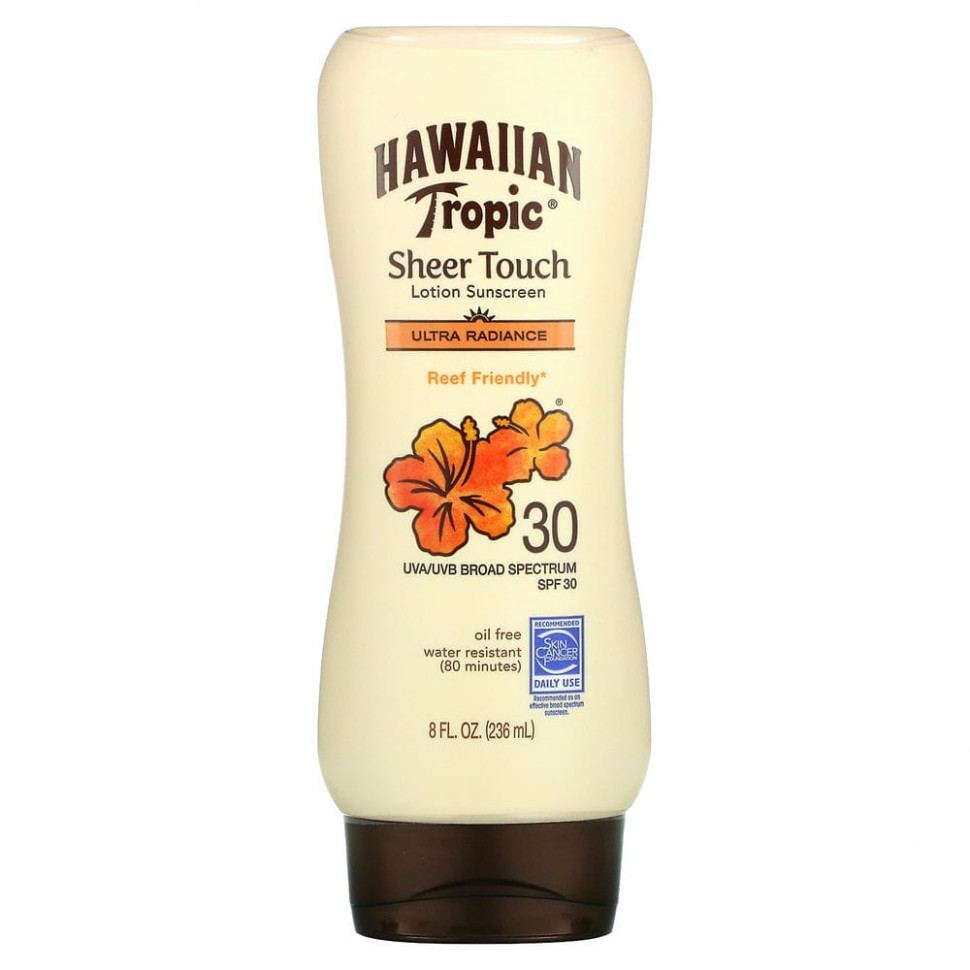   Hawaiian Tropic, Sheer Touch, Ultra Radiance,    SPF 30, 236    -     , -  