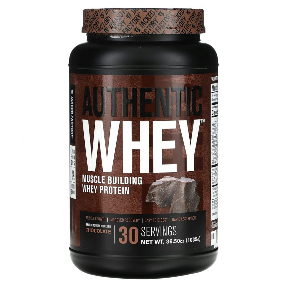   Jacked Factory, Authentic Whey,      ,  , 1035  (36,5 )   -     , -  