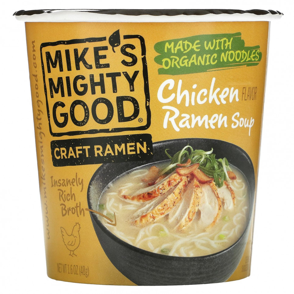   Mike's Mighty Good, Craft Ramen Cup,    , 1,6  (48 )   -     , -,   