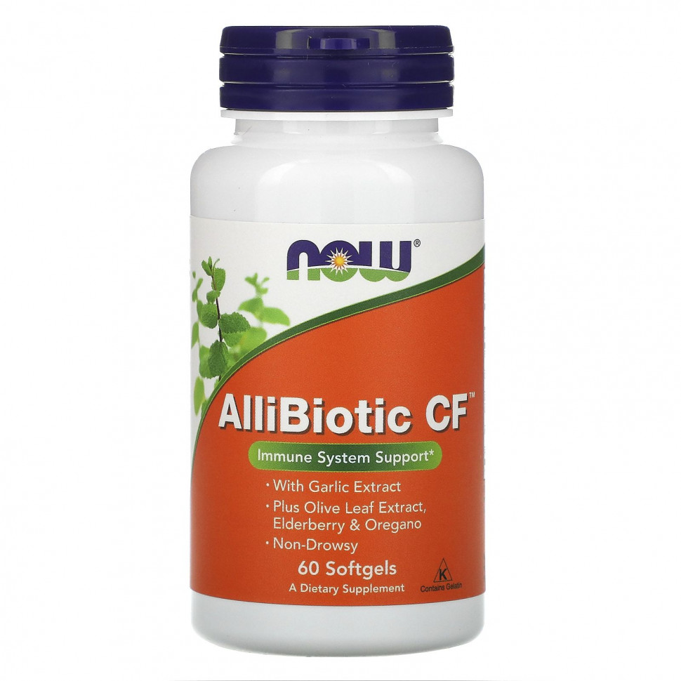   NOW Foods, AlliBiotic CF, 60    -     , -  