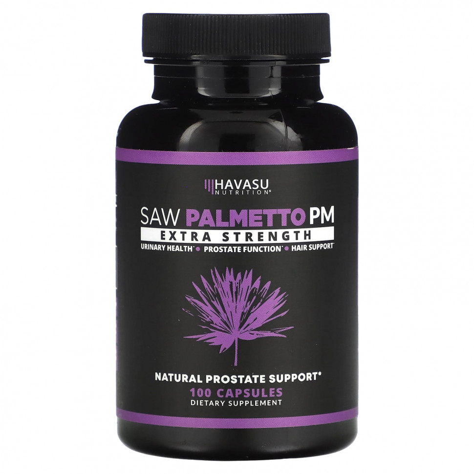   Havasu Nutrition, Saw Palmetto PM,   , 100    -     , -  