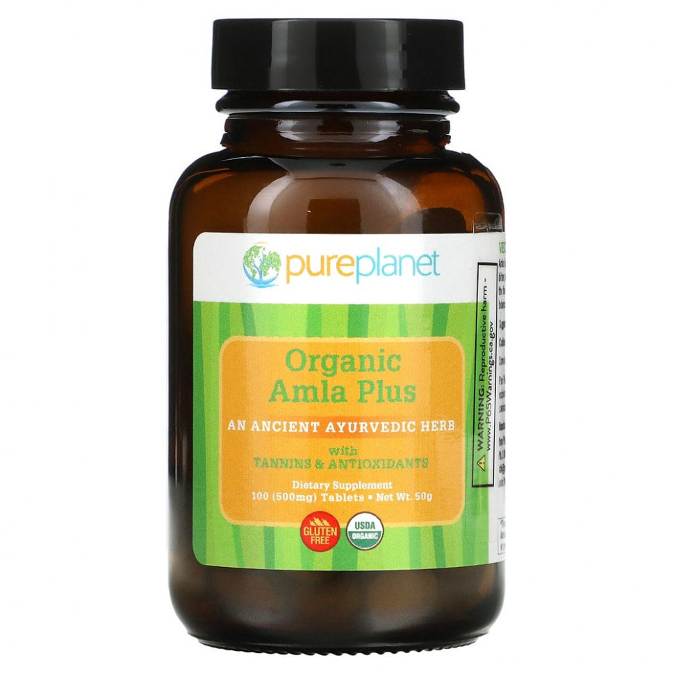  Pure Planet, , Amla Plus, 500 , 100   IHerb ()