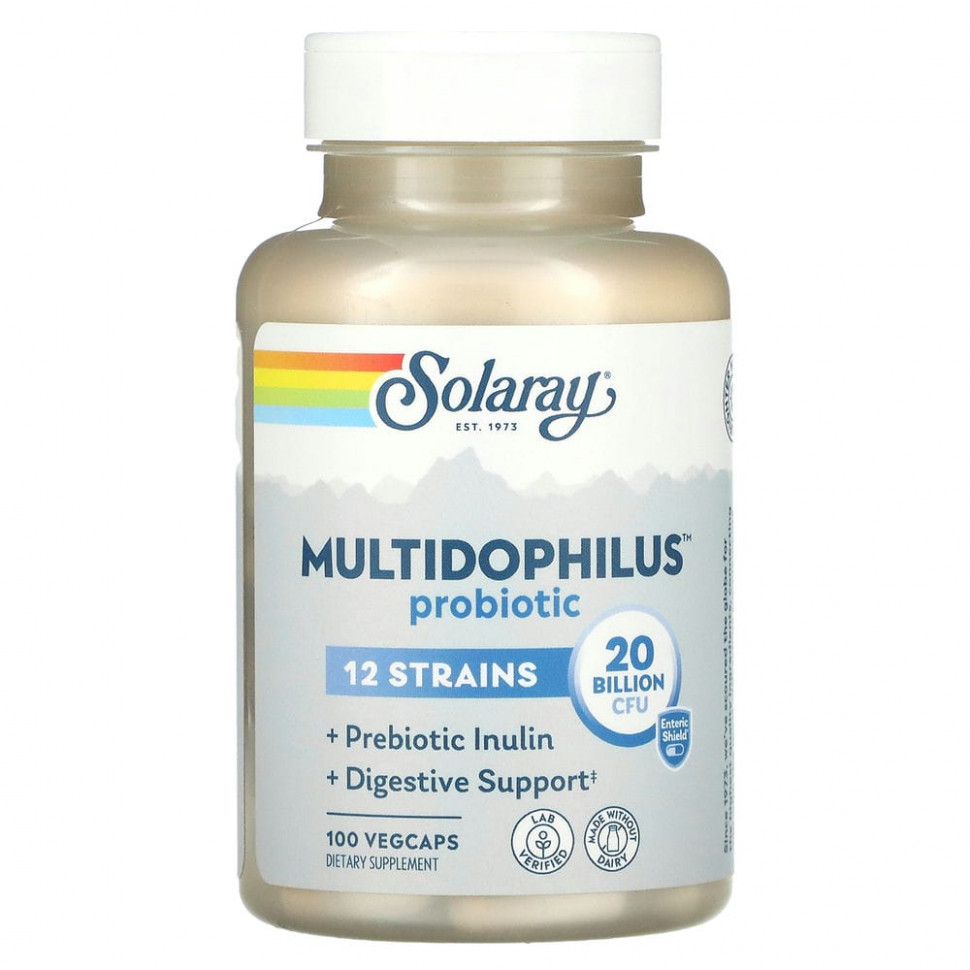  Solaray, Multidophilus, 12   , 20  , 100      IHerb ()