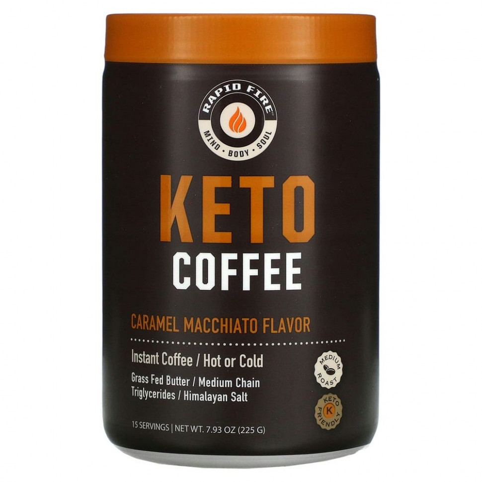  RAPIDFIRE, Keto Coffee,   , 225  (7,93 )  IHerb ()