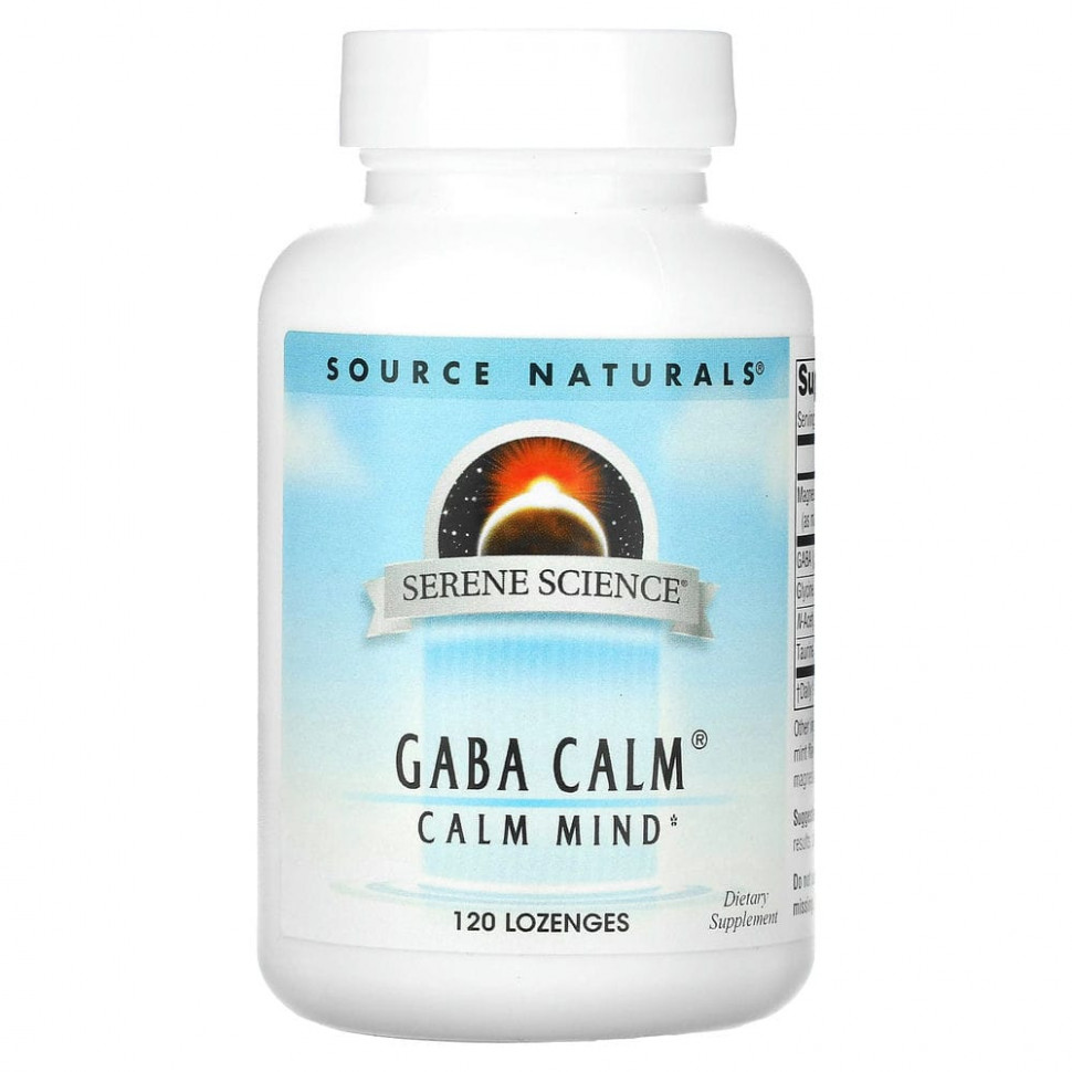   Source Naturals, GABA Calm, , 120      -     , -,   
