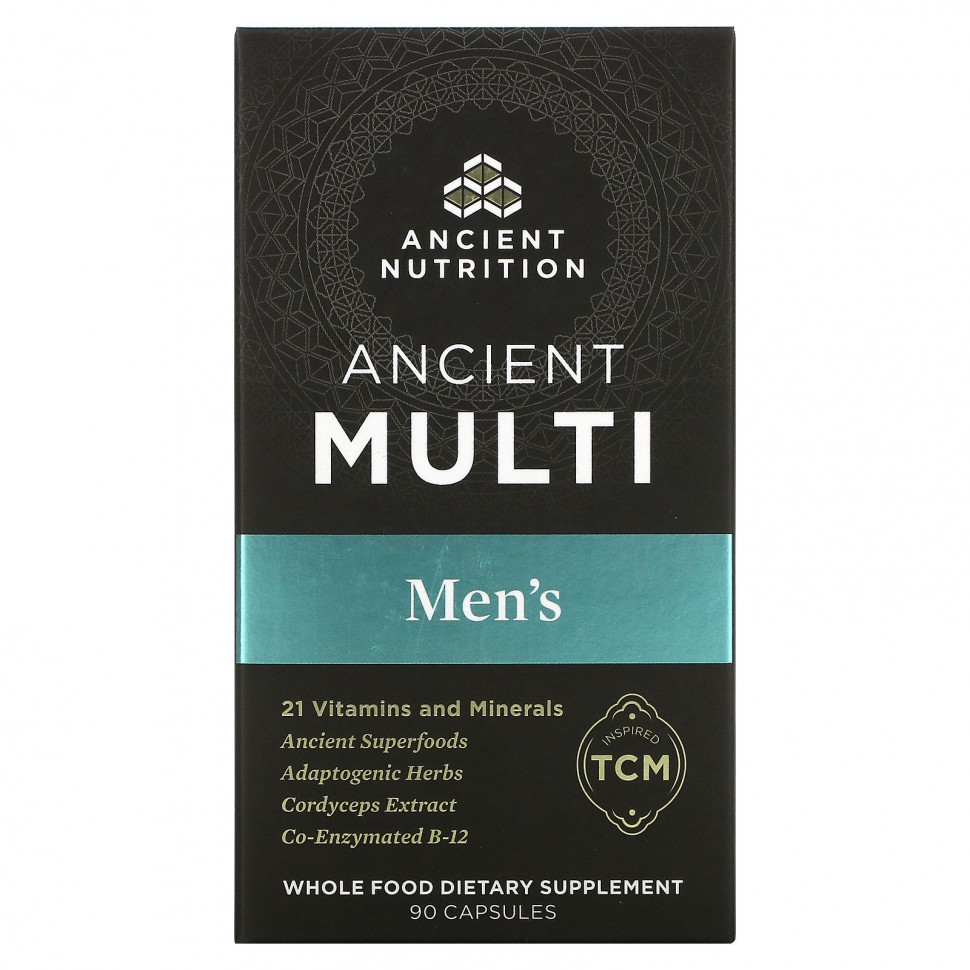   Dr. Axe / Ancient Nutrition, Ancient Multi,  , 90    -     , -  