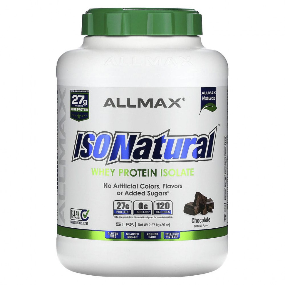   ALLMAX Nutrition, IsoNatural, 100% -   , , 5    -     , -  