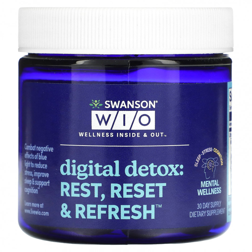   Swanson WIO,  : Rest, Reset & Refresh, 30     -     , -  