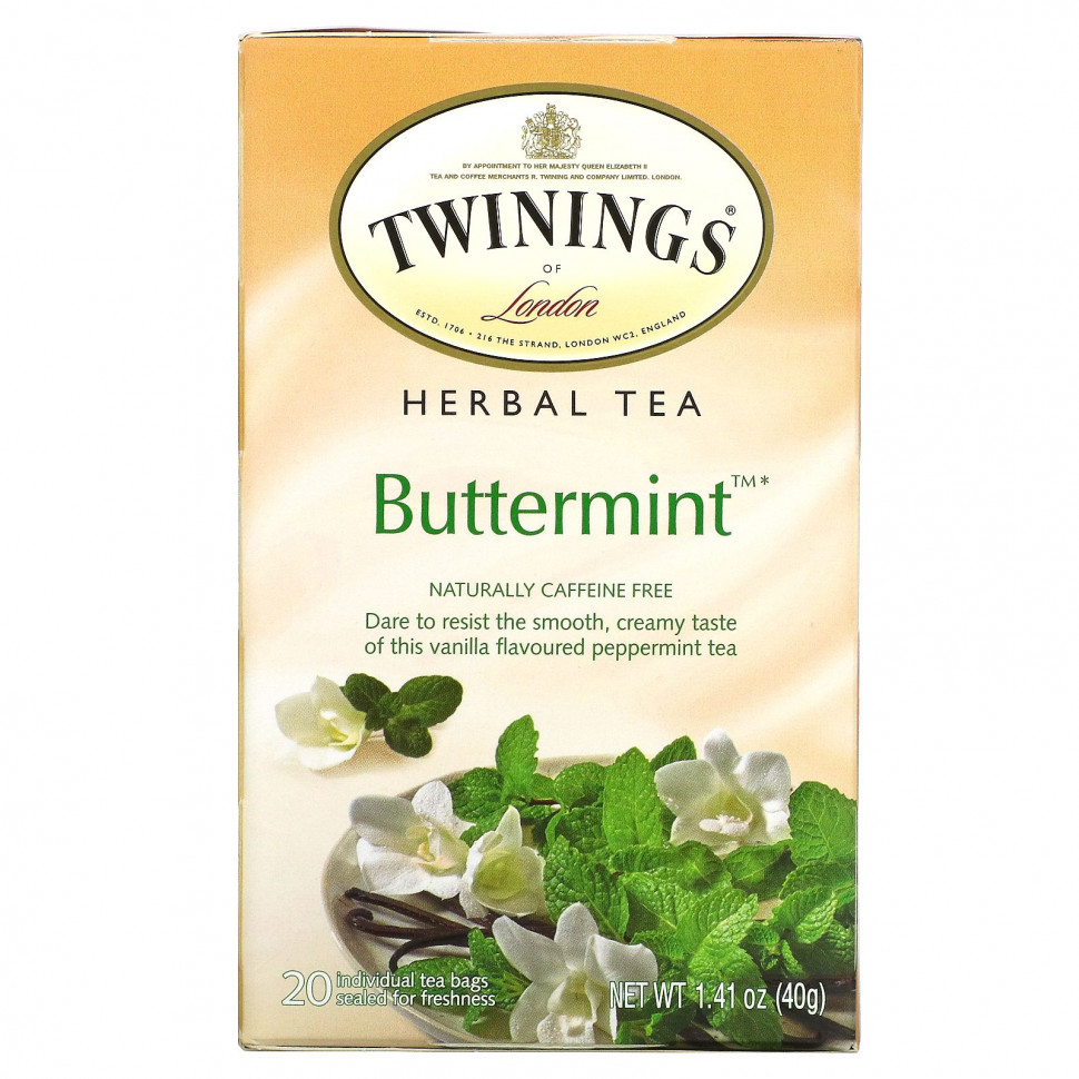   Twinings, Buttermint,     ,  , 20     , 40  (1,41 )   -     , -  