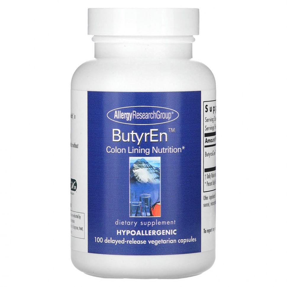  Allergy Research Group, ButyrEn, 100       IHerb ()