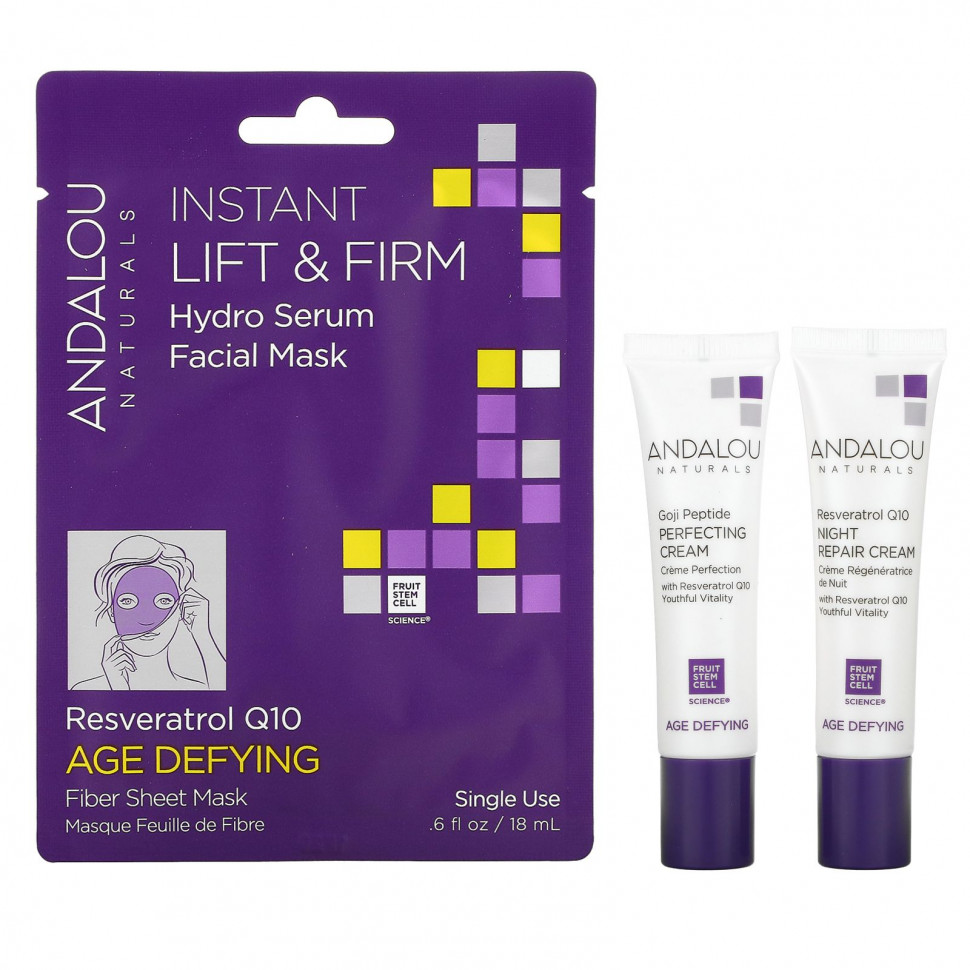   Andalou Naturals, Age Defying Day To Night,   3    -     , -  