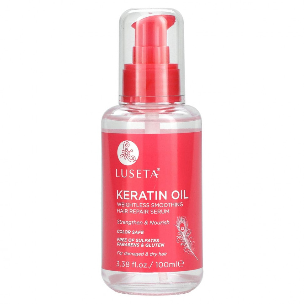   Luseta Beauty, Keratin Oil,      , 100  (3,38 . )   -     , -  