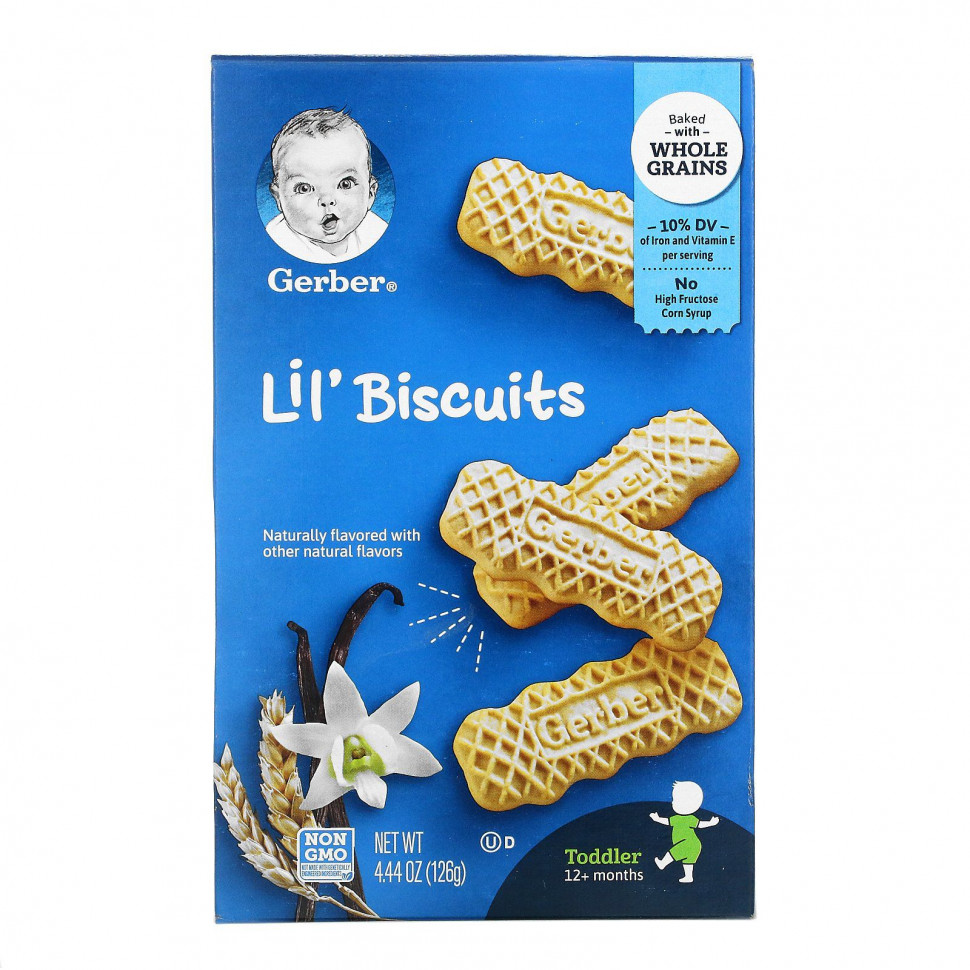  Gerber, Lil 'Biscuits,    12 , 126  (4,44 )  IHerb ()