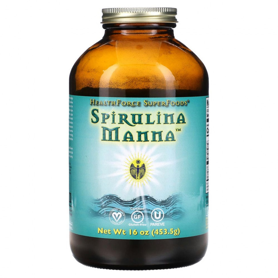   HealthForce Superfoods, Spirulina Manna, 453,5  (16 )   -     , -,   