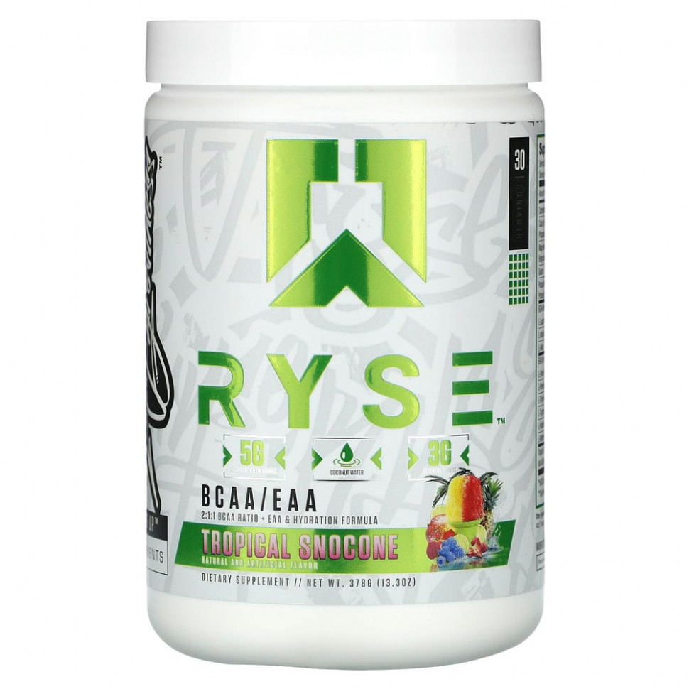   Ryse Supps, BCAA / EAA,  , 378  (13,3 )   -     , -  