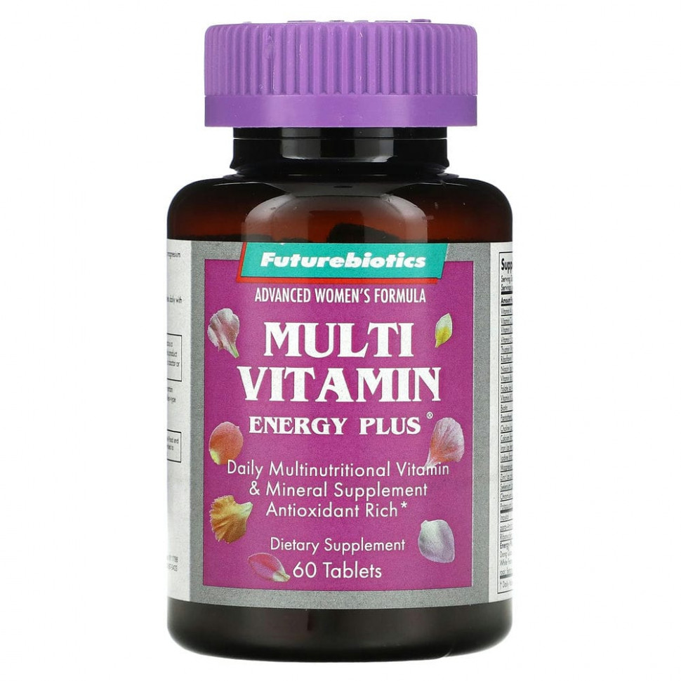   FutureBiotics, Advanced Women's Formula,  Energy Plus, 60    -     , -  