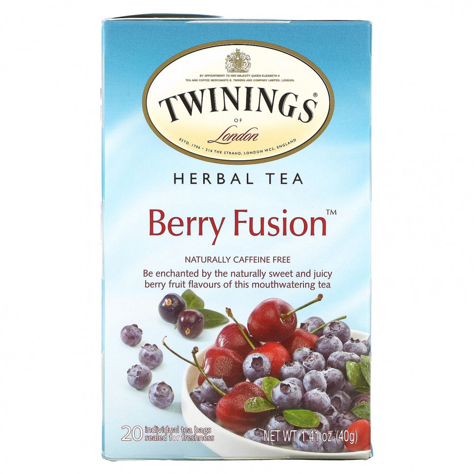   Twinings, Berry Fusion,  ,  , 20  , 40  (1,41 )   -     , -  