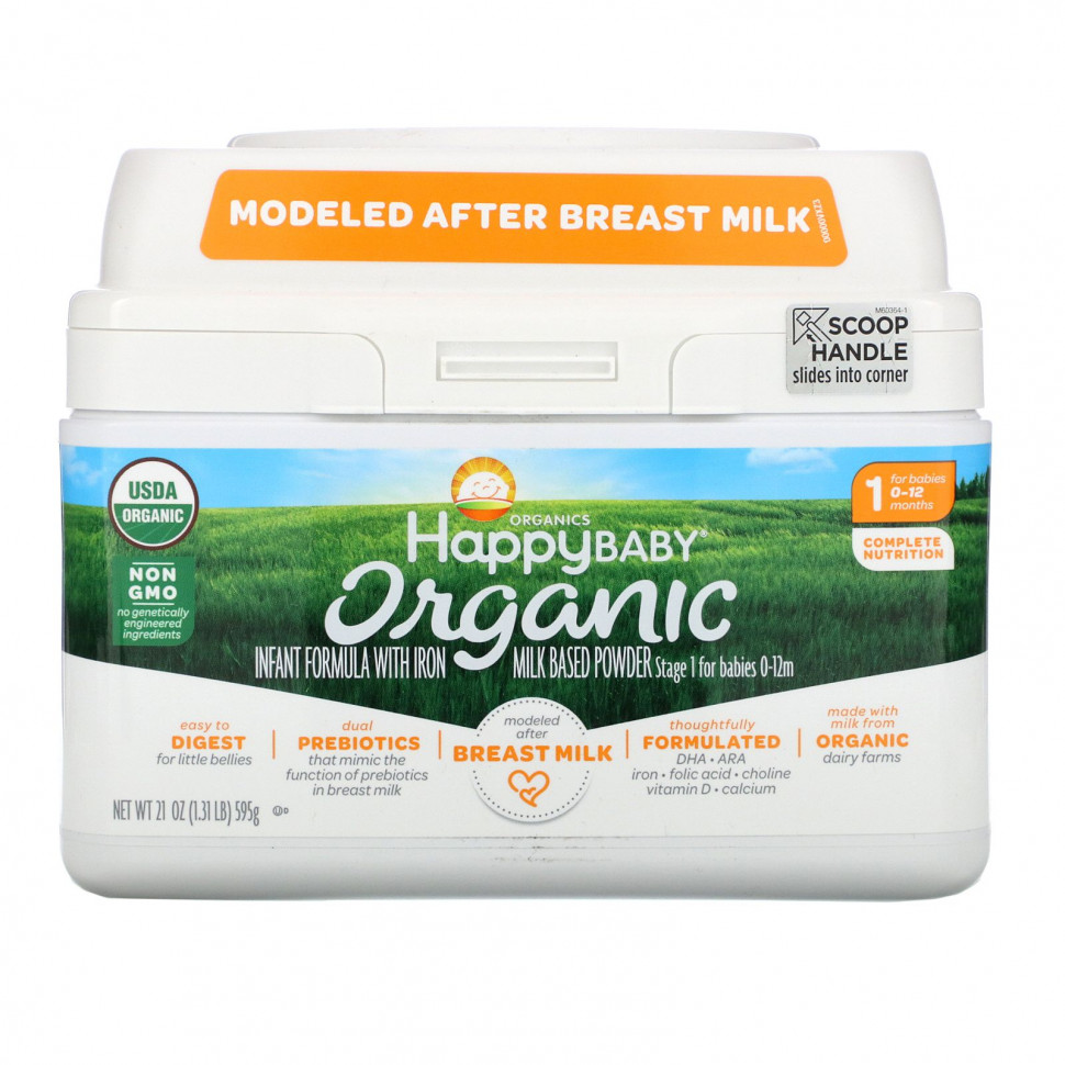   Happy Family Organics, Organics Happy Baby,      ,  1,    12 , 595  (21 )   -     , -,   