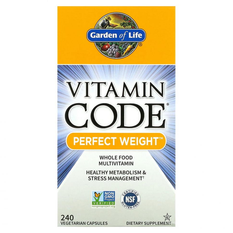   Garden of Life, Vitamin Code, Perfect Weight, 240     -     , -,   