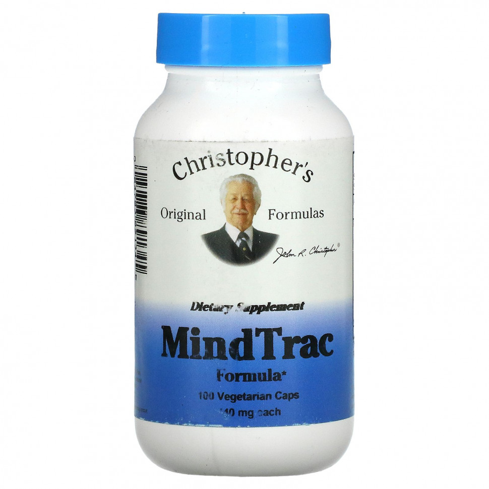   Christopher's Original Formulas, MindTrac Formula, 440 , 100     -     , -  