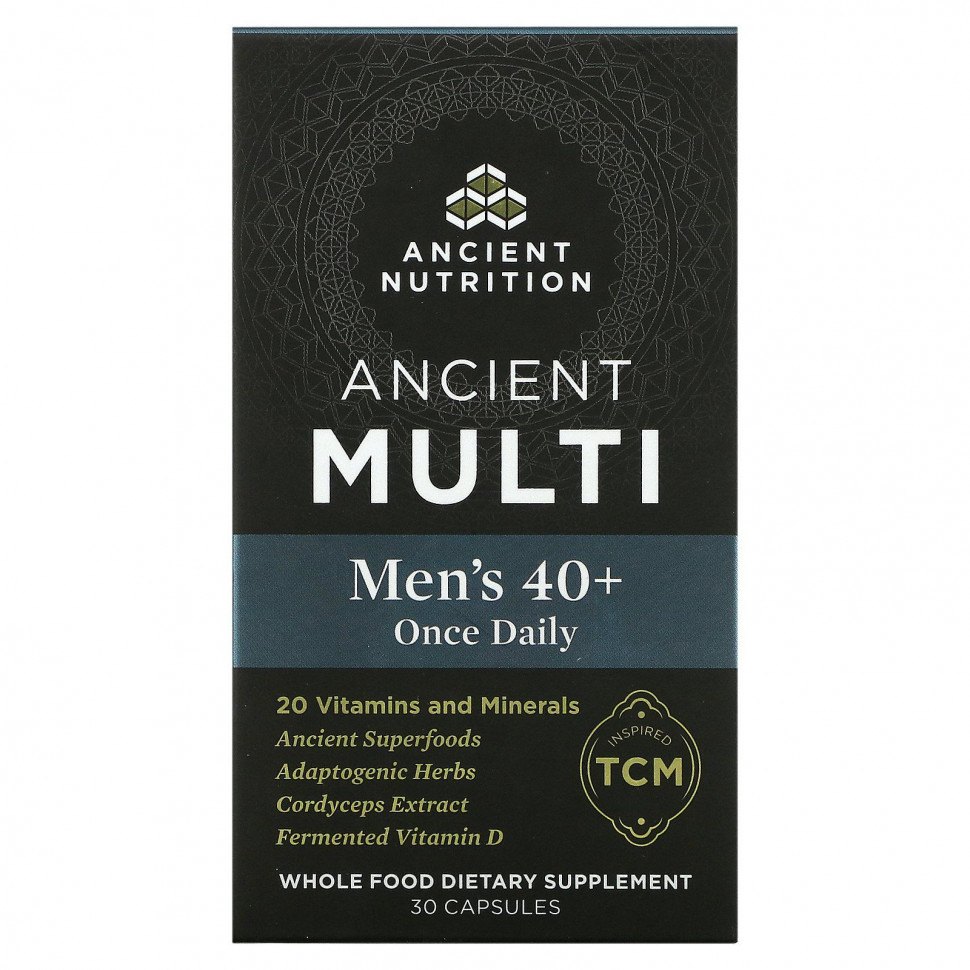  Dr. Axe / Ancient Nutrition, Ancient Multi,    40 , 1   , 30   IHerb ()