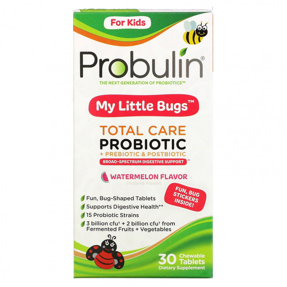   Probulin,  , My Little Bugs,  Total Care +   , , 30     -     , -,   