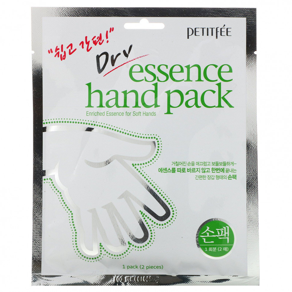   Petitfee, Dry Essence Hand Pack,   , 1    -     , -  