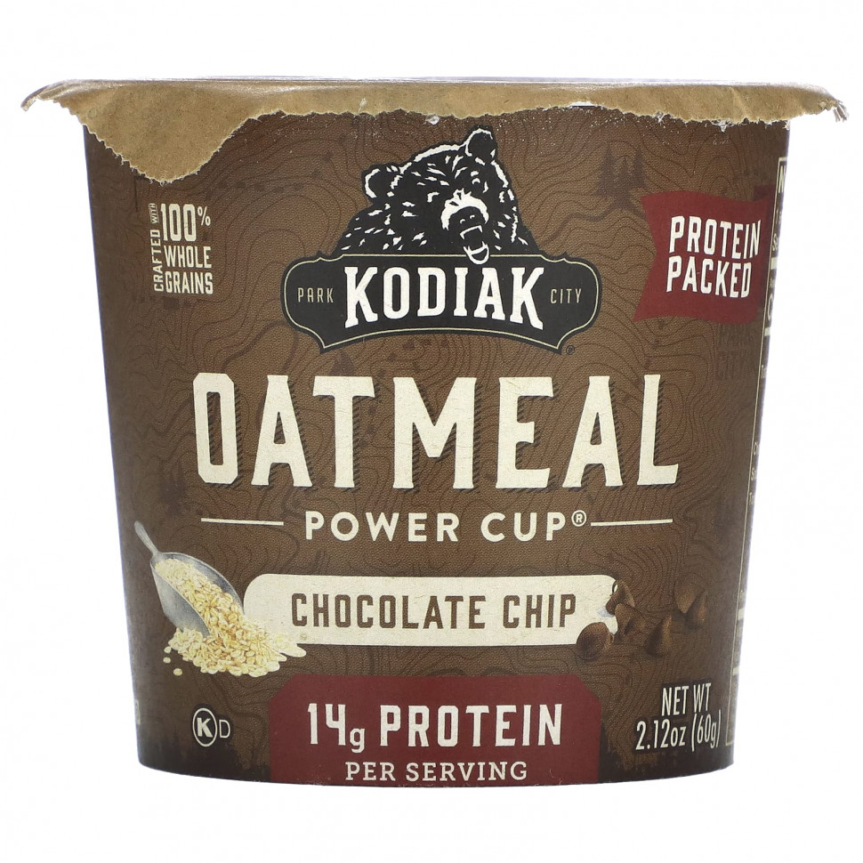   Kodiak Cakes, Oatmeal Power Cup,  , 60  (2,12 )   -     , -  