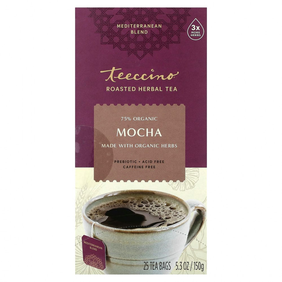   Teeccino,   , ,  , 25  , 150  (5,3 )   -     , -  