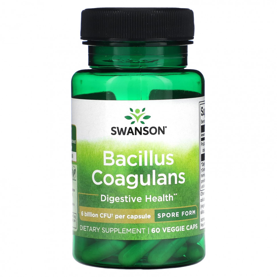   Swanson, Bacillus Coagulans, 6  , 60     -     , -  