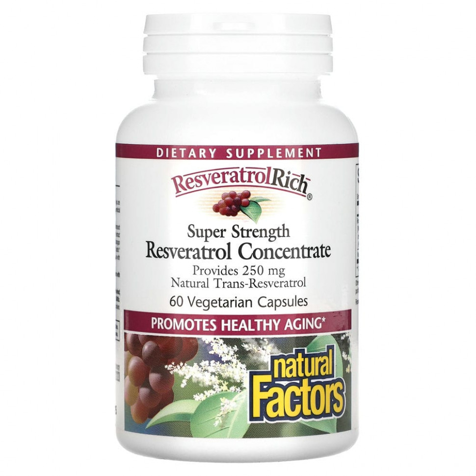   Natural Factors, ResveratrolRich,    , 60     -     , -  