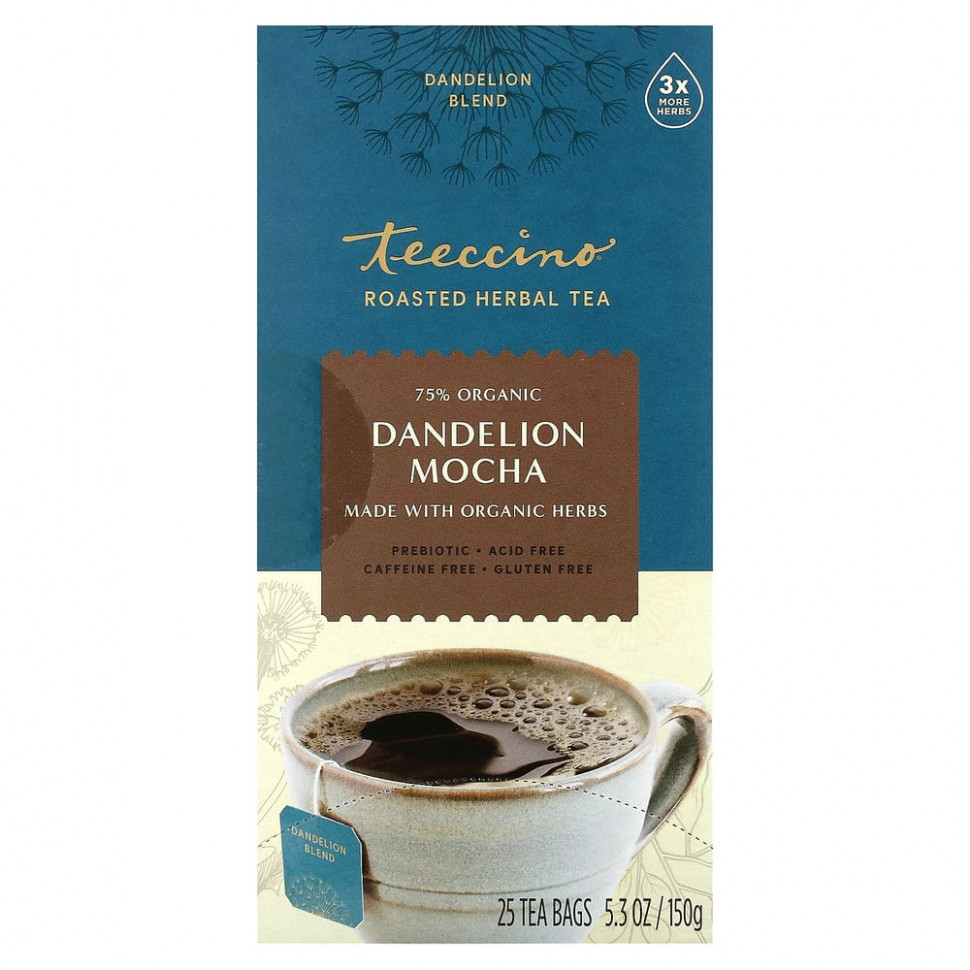   Teeccino,   ,   ,  , 25  , 150  (5,3 )   -     , -  