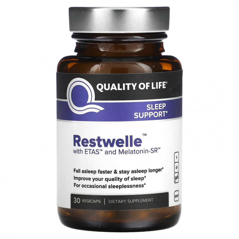   Quality of Life Labs, Restwelle  ETAS  -SR, 30     -     , -  