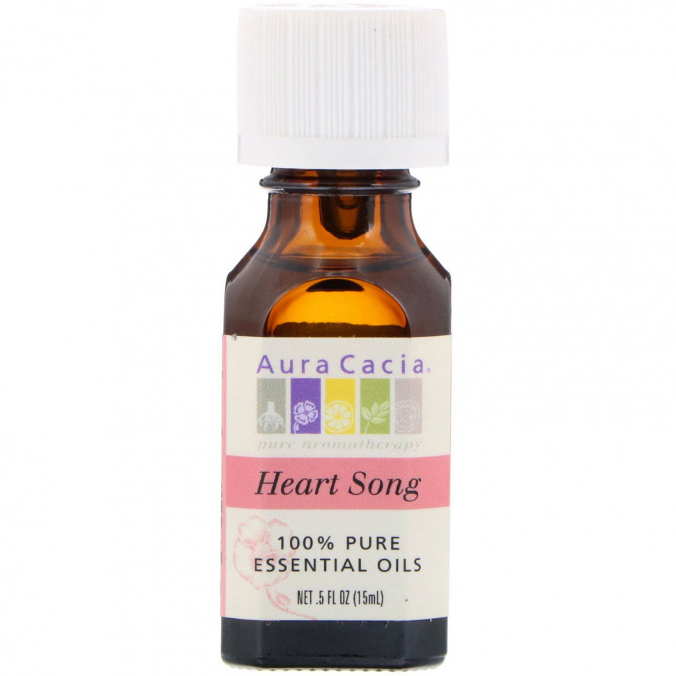   Aura Cacia, Heart Song, 100%   , 15  (0,5 . )   -     , -  