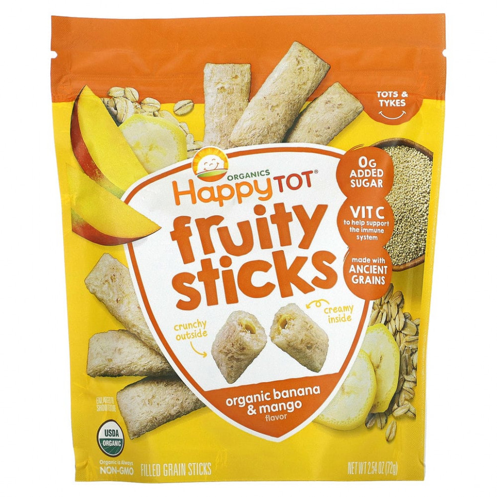   Happy Family Organics, Happy Tot,  ,    , 72  (2,54 )   -     , -  