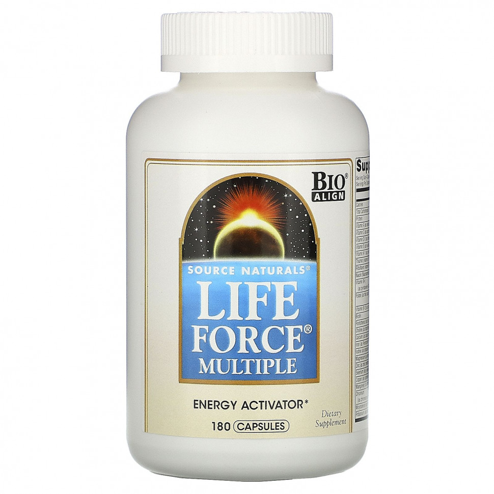   Source Naturals, Life Force Multiple, 180    -     , -,   