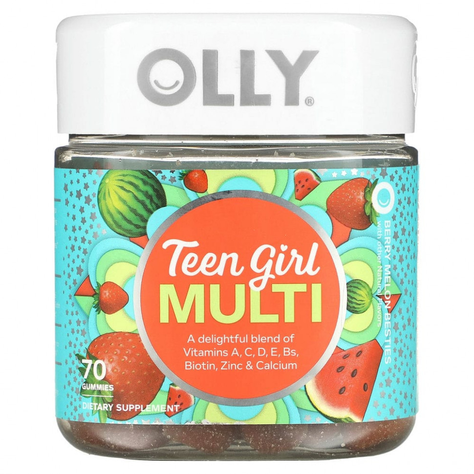   OLLY, Teen Girl Multi, Berry Melon Besties, 70     -     , -,   
