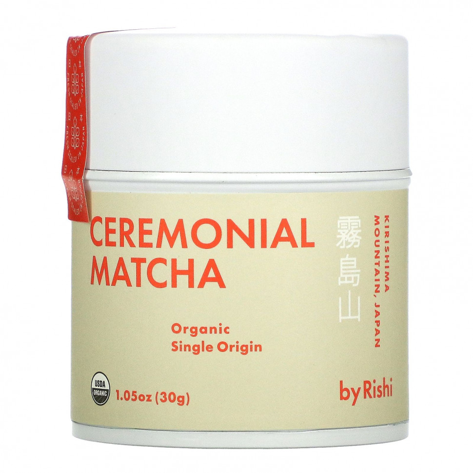  Rishi Tea, Ceremonial Matcha, 1.05 oz (30g)  IHerb ()