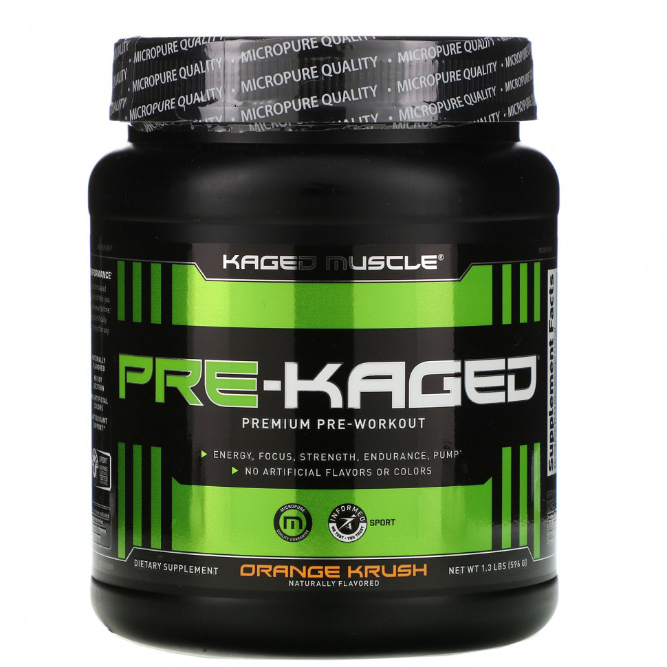   Kaged Muscle, PRE-KAGED,   ,  , 1,3  (596 )   -     , -  