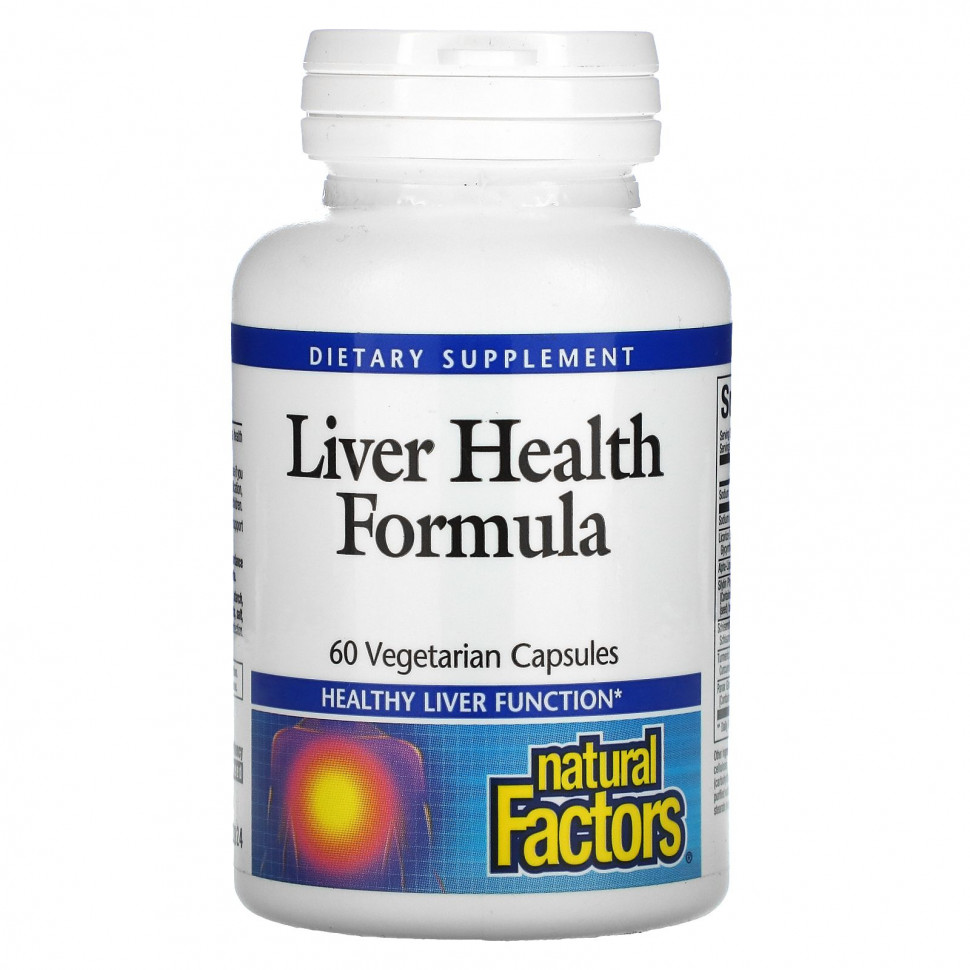   Natural Factors, Liver Health Formula, 60     -     , -  