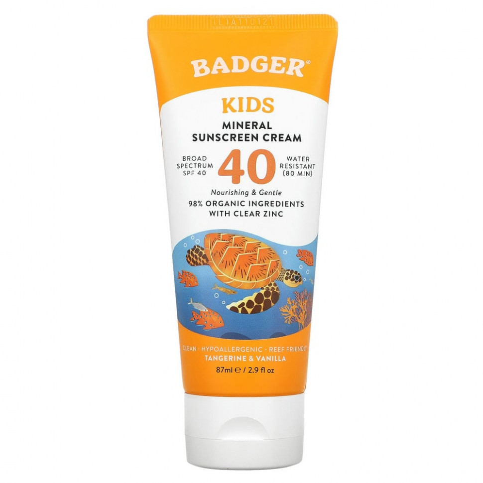   Badger Company, Clear Sport,  ,    ,   SPF 40,   , 87  (2,9 . )   -     , -  