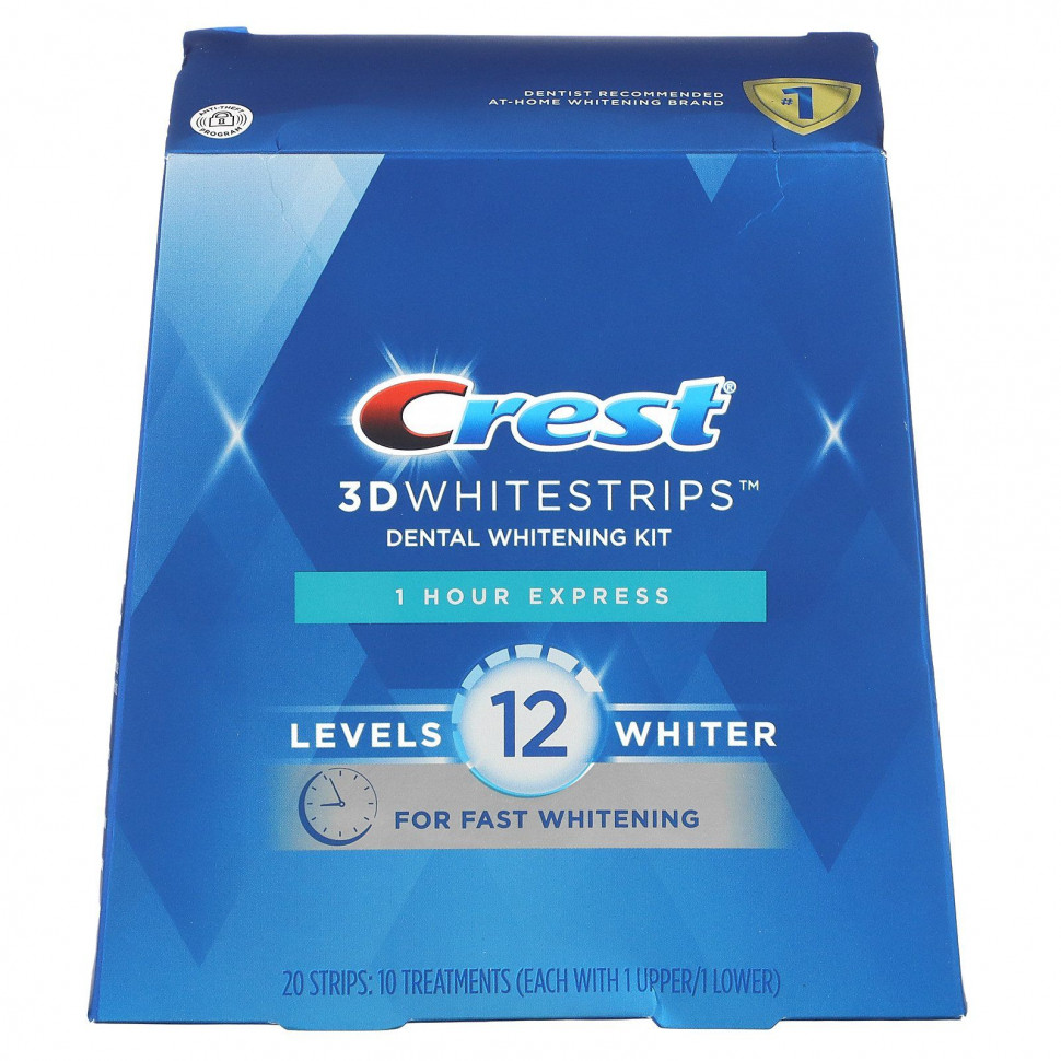   Crest, 3D Whitestrips,    , 1  , 20    -     , -  