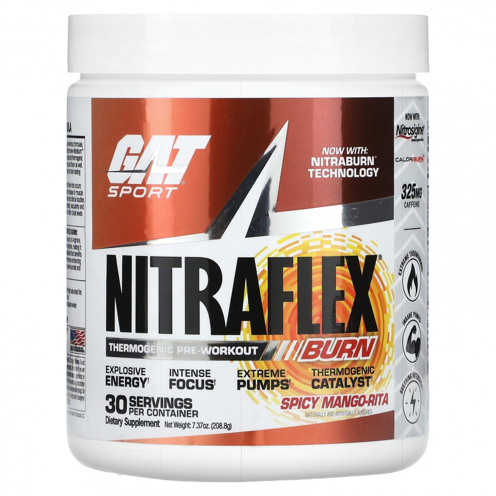   GAT, Sport, NITRAFLEX Burn,  -, 208,8  (7,32 )   -     , -  