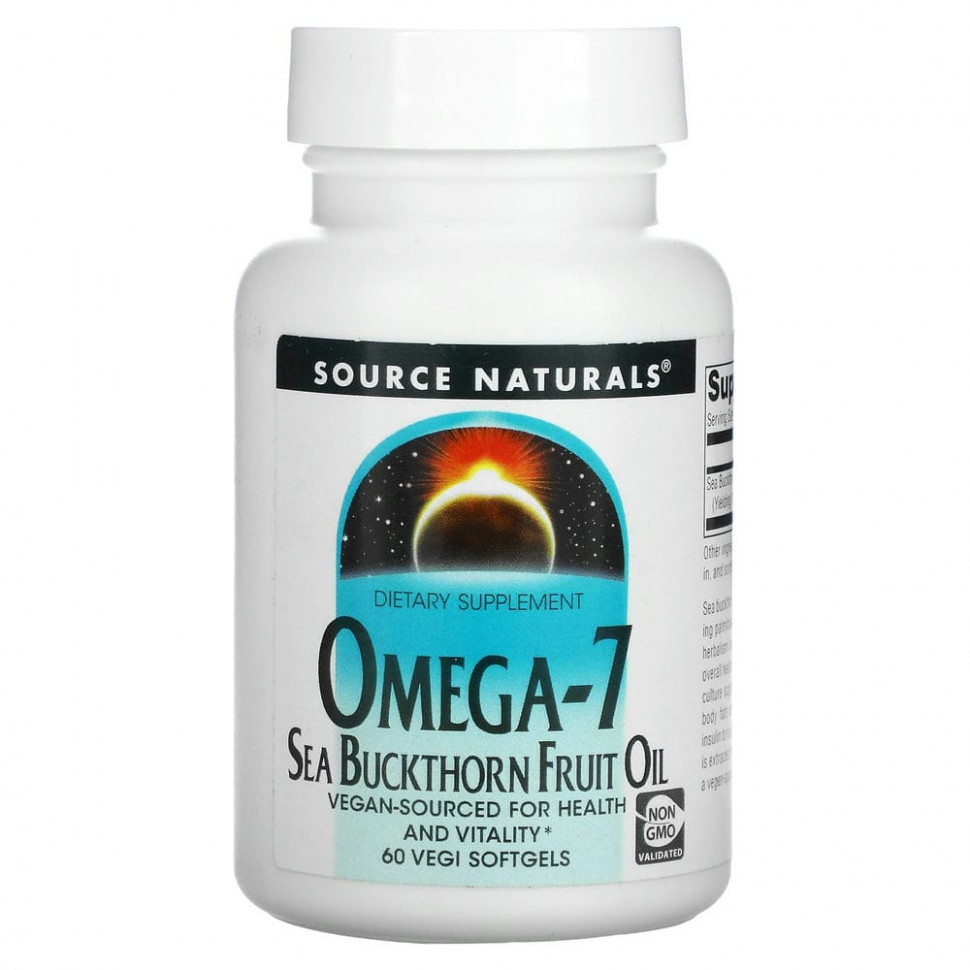   Source Naturals, Omega-7,   , 60      -     , -,   