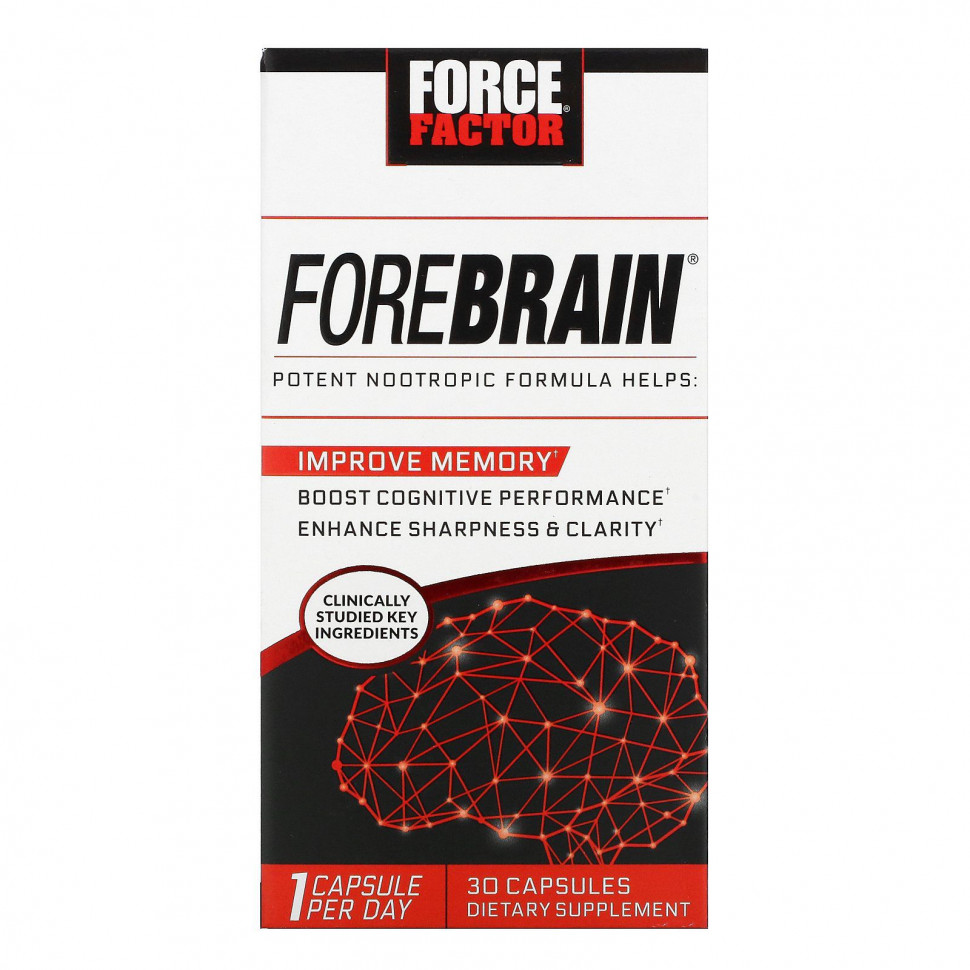  Force Factor, Forebrain, 30   IHerb ()
