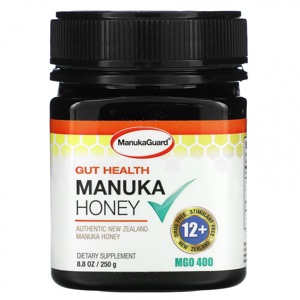   ManukaGuard, Gut Health,  , 400 MGO, 250  (8,8 )   -     , -,   