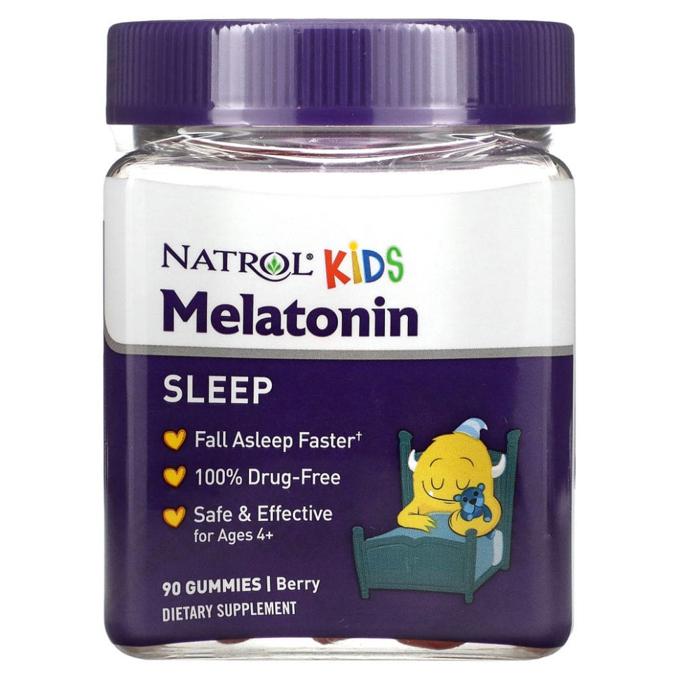   Natrol, Kids, ,    4 ,  , 90     -     , -,   