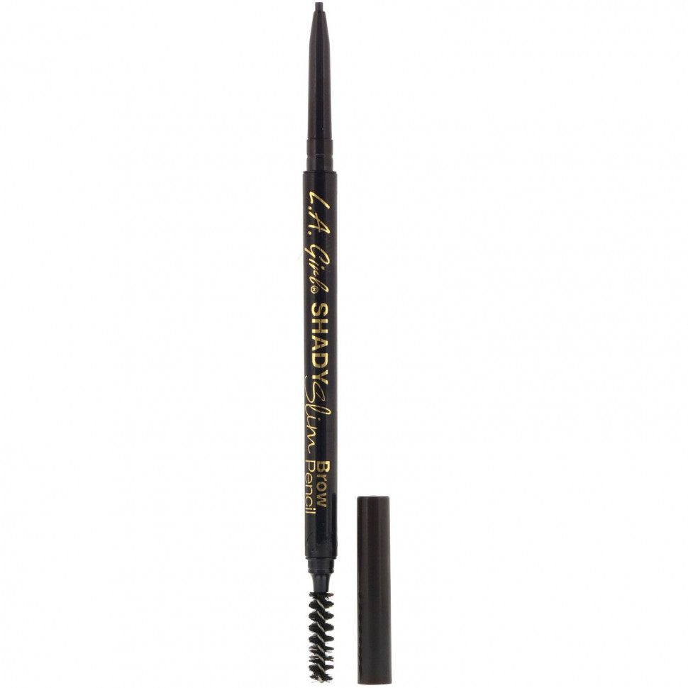   L.A. Girl,    Shady Slim Brow Pencil,  Blackest Brown, 0,08    -     , -  