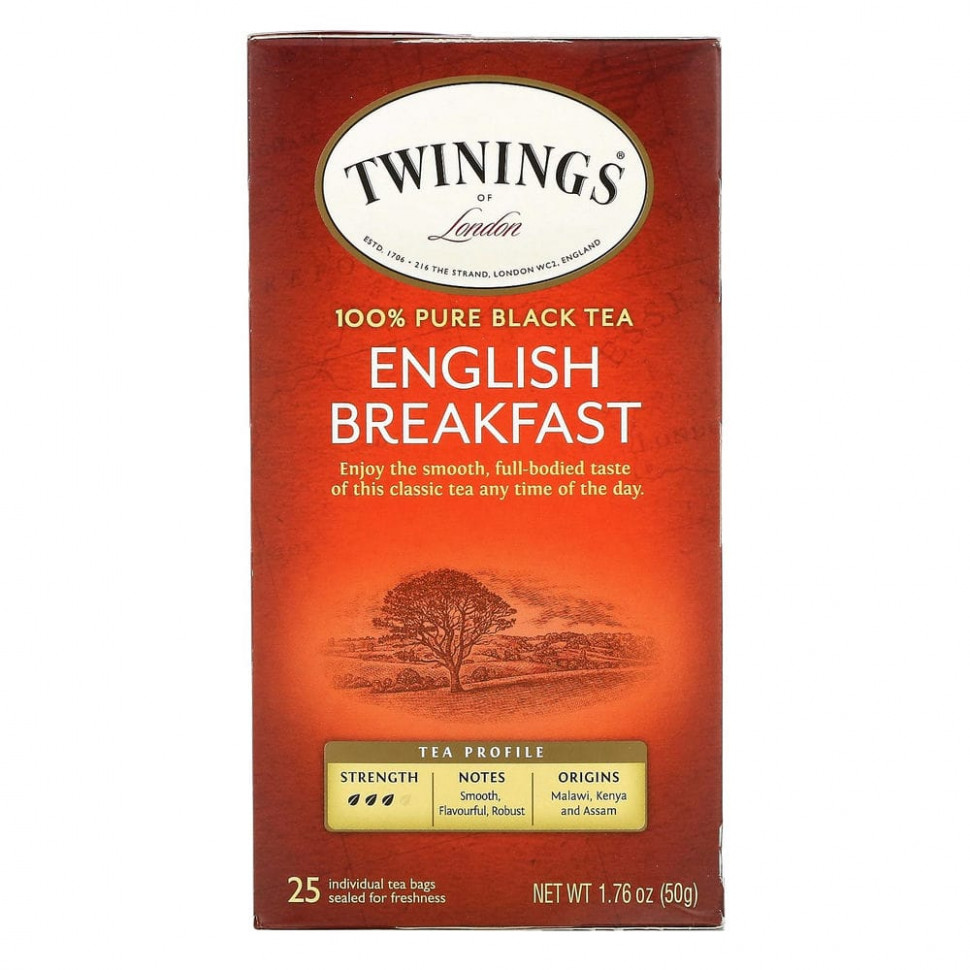   Twinings, 100%     , 25  , 50  (1,76 )   -     , -  